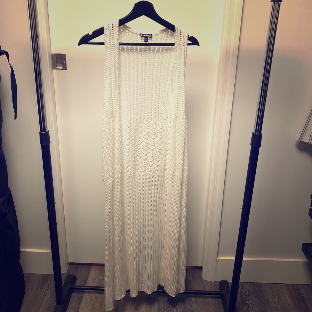 White long tunic kimono Express size xs